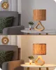EDISHINE Nachttischlampe Holz, Tischleuchte in Rindenoptik, Produktbild-Vorschau 9
