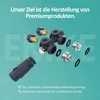 A collection of plumbing fittings and connectors, with text overlay. Podgląd zdjęcia produktu