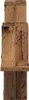 A vertical shot of a wooden wall shelf. Produktbild-Vorschau