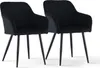 CLIPOP Chaise de salle à manger, set de 2 chaises de Voir les images du produit 1