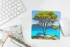 MuchoWow® Mauspad Mousepad Baum - Meer - Tropisch - Sommer Produktbild-Vorschau 5