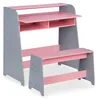 Relaxdays Kindertisch mit Sitzbank, 2 Fächer, Produktbild-Vorschau 10
