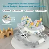 OYAJIA Lauflernwagen Höhenverstellbarer Baby Gehfrei Produktbild-Vorschau 9