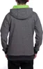 Jungen Pullover mit Kapuze meliert Grau 110 Produktbild-Vorschau 3