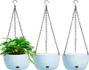 3 pots de fleurs extérieurs, 20cm auto-irrigation pots Voir les images du produit 1