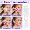 56 Stück Kinderschmink Schablonen Set, wiederverwendbare Produktbild-Vorschau 7
