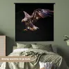 MuchoWow® Wandteppich Wandbehang Adler - Vogel - Federn Produktbild-Vorschau 4
