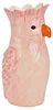 G. Wurm Vase Papagei aus Keramik, andere, Keramik, Pink, Produktbild-Vorschau 2