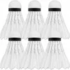 Federbaelle Badminton 6 Stueck Weiss Im Rohr Set Mit Produktbild-Vorschau 1