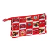 Custodia tripla multiuso Cars Let's race Red White (22 x 12 Anteprima dell’immagine prodotto 3