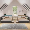 UnboxG Jugendbett 140x200cm mit USB & Typ-C, Kinderbett Produktbild-Vorschau 5