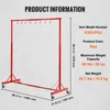 VEVOR Support de peinture, hauteur réglable de 1,5 à 2,1 m, Voir les images du produit 7