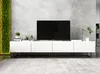2 Stk TV-Schrank 2 x Enjoy Loft Style TV Schwarze Metall Produktbild-Vorschau 1