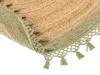BELIANI Teppich Beige und Grün Rund ø 140 cm Boho Rustikale Produktbild-Vorschau 5