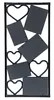 Fotorahmen 5 Fotos 10x15 13x18 Herz Kupfer Schwarz Produktbild-Vorschau 5
