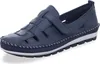 Gemini Damen Slipper Leder Flechtoptik Klettverschluss Produktbild-Vorschau 22