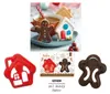 Maison de Noël et guingois 8cm Voir les images du produit 3
