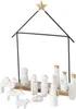 Presepe minimalista NATOS, 11 figure Anteprima dell’immagine prodotto 1