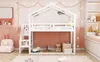 Sweiko Kinderbett 90x200cm, Niedriges Etagenbett mit Produktbild-Vorschau 5