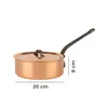 Cuisine Romefort | Kupfersauteuse Ø 20 cm | verzinnt mit Produktbild-Vorschau 2