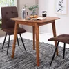 WOHNLING Esszimmertisch WL5.571 Sheesham 80x78x80 cm Produktbild-Vorschau 1