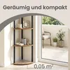 SONGMICS HOME Eckregal mit 4 Ebenen, Standregal für Produktbild-Vorschau 13