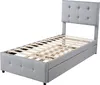 Flieks Polsterbett 90x200cm mit Ausziehbarem Bett, Produktbild-Vorschau 7