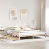 vidaXL Massivholzbett mit Schubladen 200x200 cm Kiefer Produktbild-Vorschau 2