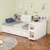 Flieks Jugendbett Tagesbett 90x200cm mit ausziehbarem Produktbild-Vorschau 3