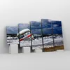 Bild auf Leinwand - Leinwandbild - Ozean Landschaft Auto - Produktbild-Vorschau 4