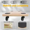 TWOLIIN 2 Stück Transportroller 580 x 290 x 108mm Produktbild-Vorschau 3