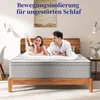 Matratze 140x200 cm, 30 cm hoch, 7-Zonen-Taschenfederkern, H3/H4 Produktbild-Vorschau