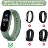 Strap-it Xiaomi Mi Band 5 Armband Silikon (Schwarz) Produktbild-Vorschau 3