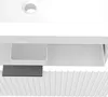 AICA Waschbeckenunterschrank Weiß Matt 80cm Mineralguss Produktbild-Vorschau 5