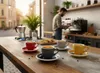 6-teiliges Set - Pressotasse mit Untertasse Roma, 75 ml, Produktbild-Vorschau 4