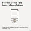 Cocoon Home Rollo 90x190 Mandy - Verdunkelnd - Weiß Produktbild-Vorschau 7