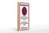 Holzschild Hinweis 10x27cm Feuerwehrzufahrt nach §22VVB Produktbild-Vorschau 1