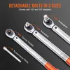 SucceBuy Momentový klíč s 3/8palcovým náhonem, 10-80 ft.lb Náhled obrázku produktu 5
