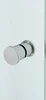 A close-up shot of a shower door handle on a glass panel. Produktbild-Vorschau