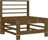 The Living Store Mittelsofa mit Kissen Honigbraun Produktbild-Vorschau 7