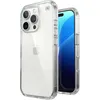 A clear protective case for an iPhone 16 Pro, shown from the back and side. Podgląd zdjęcia produktu