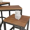 FineBuy 3er Set Design Beistelltisch Sheesham Satztisch Produktbild-Vorschau 7