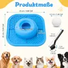 Anti-Schling Hundenapf mit Rollball Saugnapf Leckmatte Produktbild-Vorschau 4