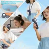 Kühlung Mini Hand Ventilator 5000mAh Akku Aufladbar Lüfter Produktbild-Vorschau 9