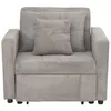Schlafsessel HWC-L90, Klappsessel Gästebett Relaxsessel, Produktbild-Vorschau 4
