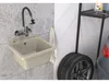 Granitan | Pracovní dřez – ORTA – s baterií – béžový – 40 x Náhled obrázku produktu 2