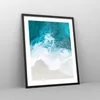 Gerahmtes Poster - Schwarzer Rahmen - Luftaufnahmen Strand Produktbild-Vorschau 8