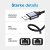 Qost - USB-C Naar Ethernet - Lan Netwerk Adapter - USB C To Productafbeelding-voorbeeld 2