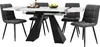 STILVORA Eetset, 5-delig: Eettafel met afmetingen 160x80x75 Productafbeelding-voorbeeld 2