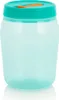 A teal Tupperware container with an orange accent on the lid, isolated on a white background. Náhľad obrázku produktu